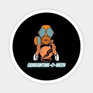 Quarantine-O-Ween Witch Funny Halloween Costume Funny Halloween Gift Magical Witchcraft Supernatural Crystal Ball Magic Divination Quarantine Mask Witch Spell Casting Radioactive Mask Quarantine Attire Magnet